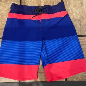 Ocean coast swim trunks.
